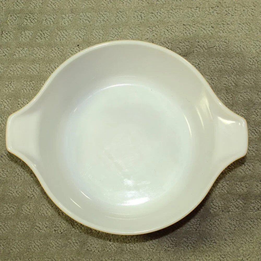 6 PC Vtg 1970's Pyrex BUTTERFLY GOLD Casserole Dish Set w/ 2 Lids 473-475 MINT